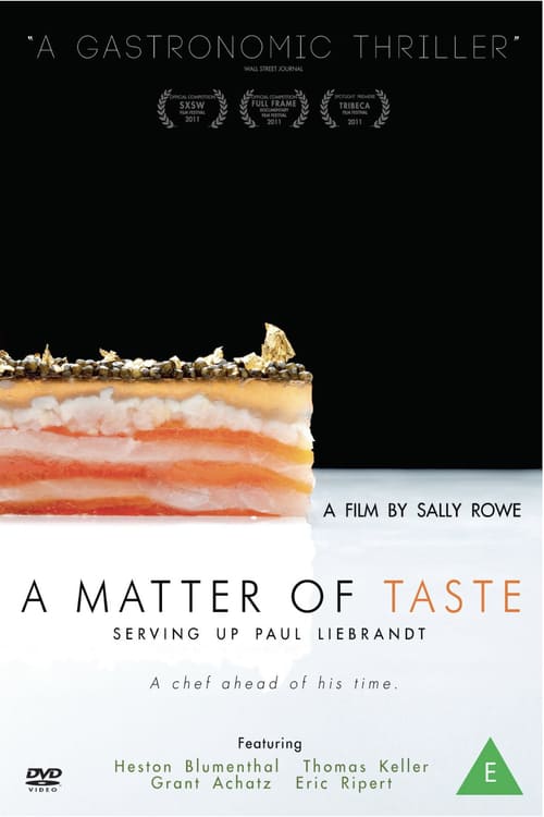 ดูหนังออนไลน์ A Matter of Taste Serving Up Paul Liebrandt (2011) เชฟอัจฉริยะ คว้าดาว