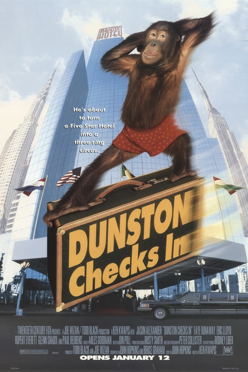 ดูหนังออนไลน์ Dunston Checks In (1996) พาลิงเข้าโรงแรม