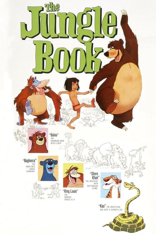 ดูหนังออนไลน์ The Jungle Book (1967) เมาคลีลูกหมาป่า