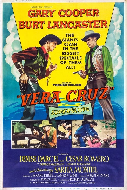 ดูหนังออนไลน์ฟรี Vera Cruz (1954) สองสิงห์เวราครูซ