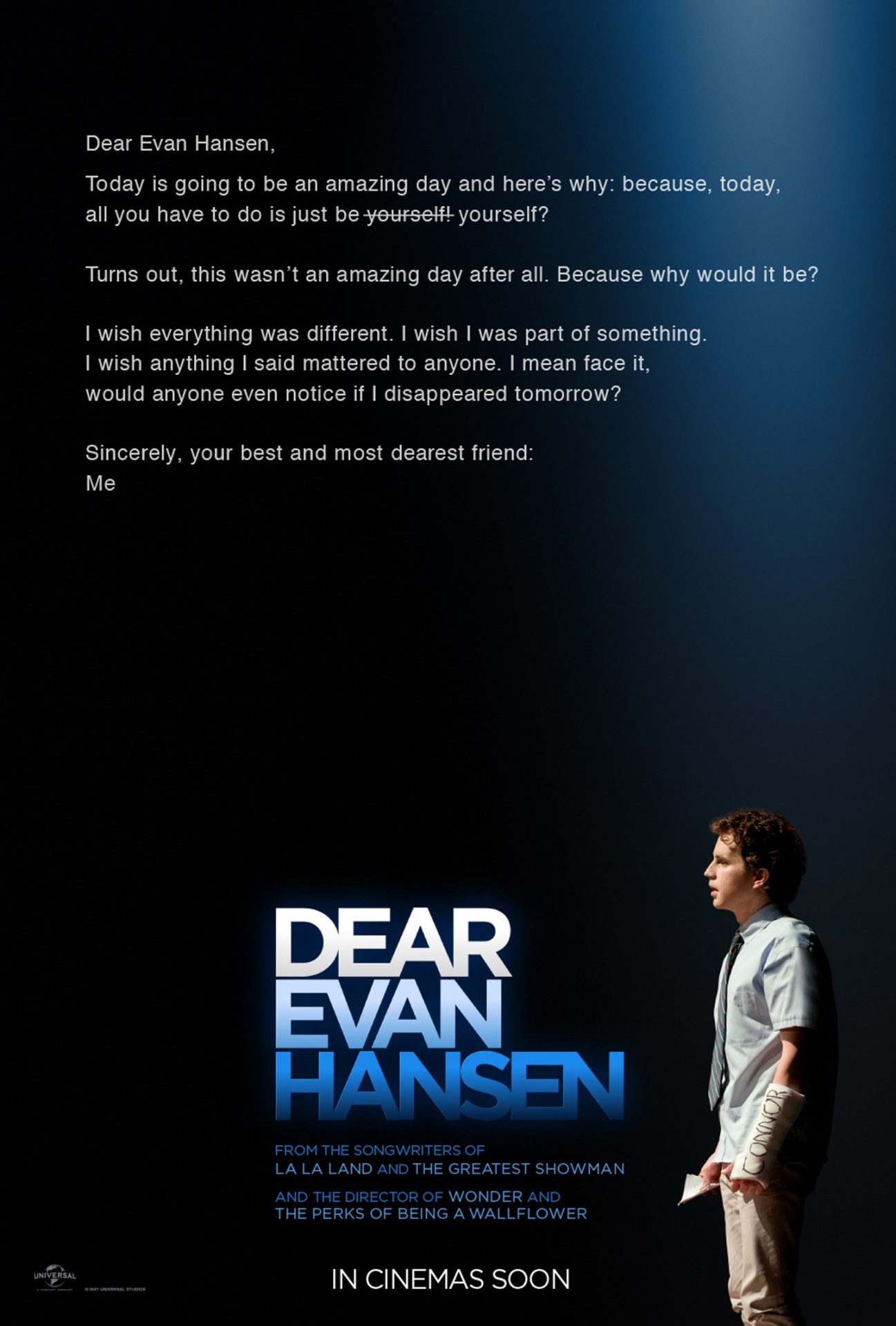 ดูหนังออนไลน์ Dear Evan Hansen (2021) เป็นวัยรุ่นมันยาก