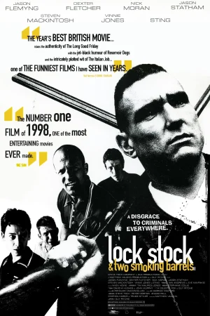 ดูหนังออนไลน์ฟรี Lock Stock and Two Smoking Barrels (1998) สี่เลือดบ้า มือใหม่หัดปล้น